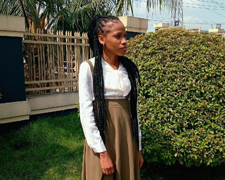 Lucy Udokaha bridesmaid